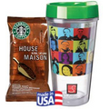 USA Made Full Color Tumbler with Coffee